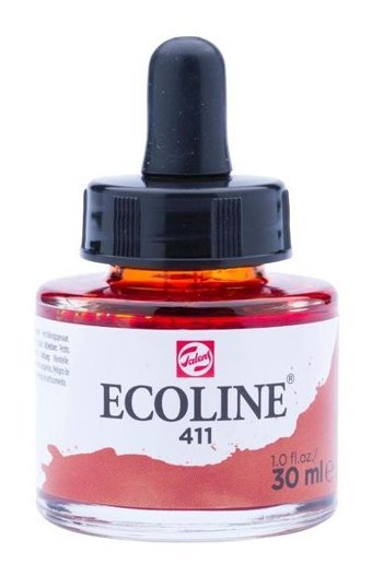 Talens Ecoline 411 Burnt Sienna Sulu Boya