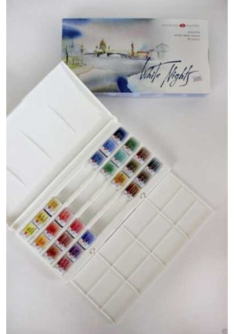 St. Petersburg White Nights Tam Tablet 24 Renk Sulu Boya