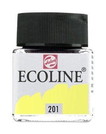 Talens Ecoline 30 ml Light Yellow 201 Sulu Boya