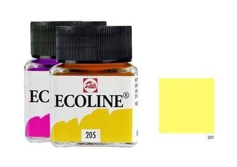 Talens Ecoline 30 ml Light Yellow 201 Sulu Boya