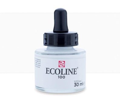 Talens Ecoline 30 ml White 100 Sulu Boya