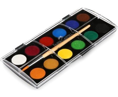 FaberCastell Küçük Boy 12'li Sulu Boya