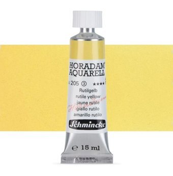 Schmincke Horadam Aquarell Tüp 15 ml Rutile Yellow Sulu Boya