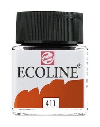 Talens Ecoline 30 ml Burnt Sienna 411 Sulu Boya