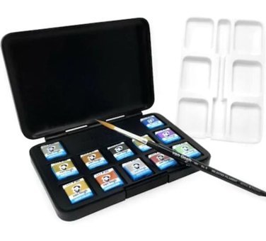 Talens Van Gogh Tablet Metalik Renkler 12 Renk Sulu Boya