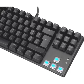 Rampage KB-R17 Türkçe Q RGB Kablolu Siyah Mekanik Gaming Klavye