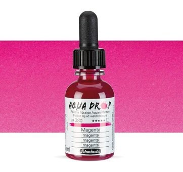 Schmincke Aqua Drop 30 ml Magenta 380 Sulu Boya