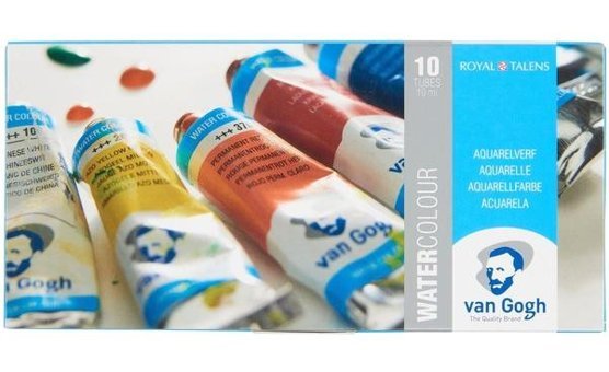 Van Gogh Tüp 10 ml 10'lu Basıc 10'lu Karton Kutu Sulu Boya