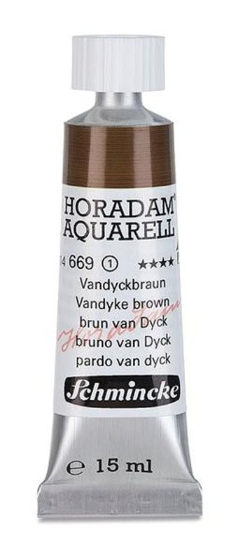 Schmincke Horadam Tüp Vandyke Brown 15 ml Sulu Boya