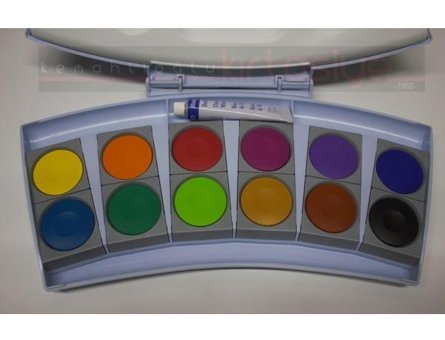 Pelikan Procolor 12 Buz Mavisi 12 Renk 12'li Sulu Boya