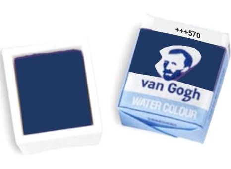 Talens Van Gogh 12 Tablet 570 Phthalo Blue Sulu Boya
