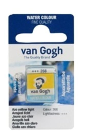Talens Van Gogh 12 Tablet 268 Azo Yellow Light Sulu Boya