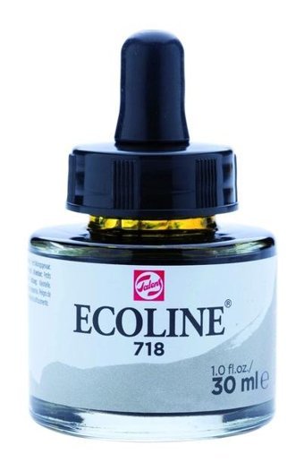 Talens Ecoline 718 Warm Grey Sulu Boya