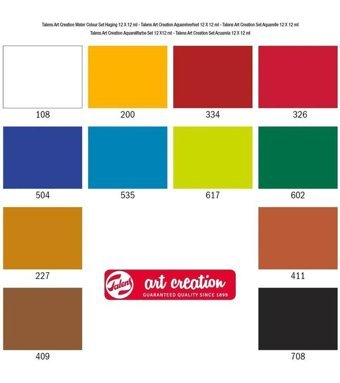 Talens Art Creation 12x12 ml Sulu Boya