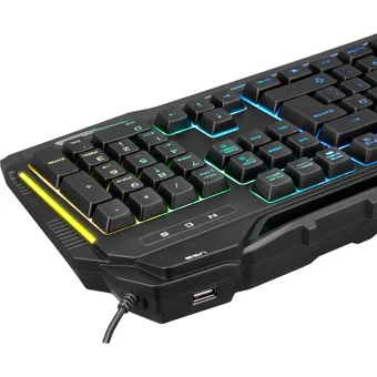 Rampage KB-R63 Türkçe Q RGB Kablolu Siyah Normal Gaming Klavye