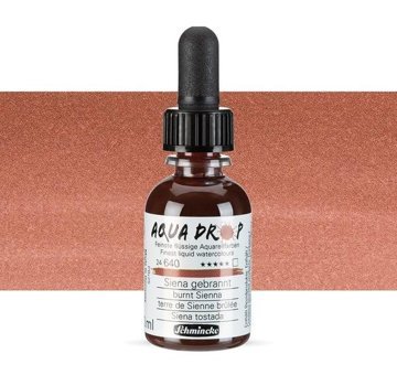 Schmincke Aqua Drop 30 ml Burnt Sienna 640 Sulu Boya
