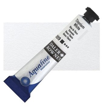 Daler Rowney Aquafine Tüp 8 ml 009 Tıtanıum Whıte Sulu Boya