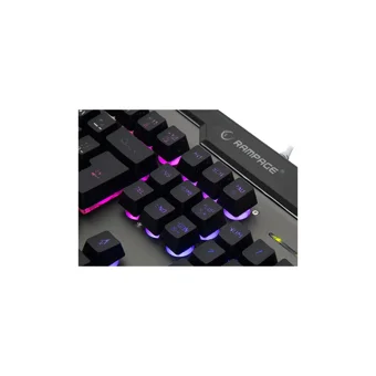 Rampage KB-R78 İngilizce Q Kablolu Gri Normal Gaming Klavye