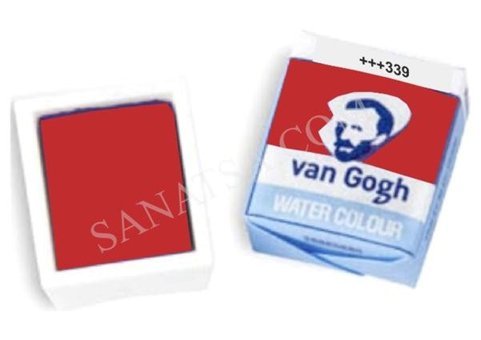 Talens Van Gogh 12 Tablet 339 Light Oxide Red Sulu Boya