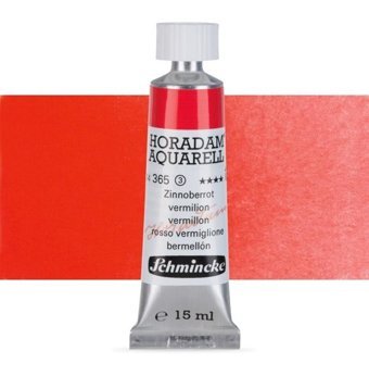 Schmincke Horadam Aquarell Tüp 15 ml Vermilion 365 Sulu Boya