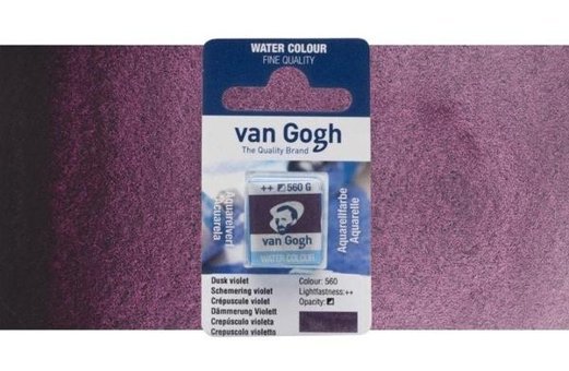 Van Gogh Dusk Violet 560 Yarım Tablet Sulu Boya