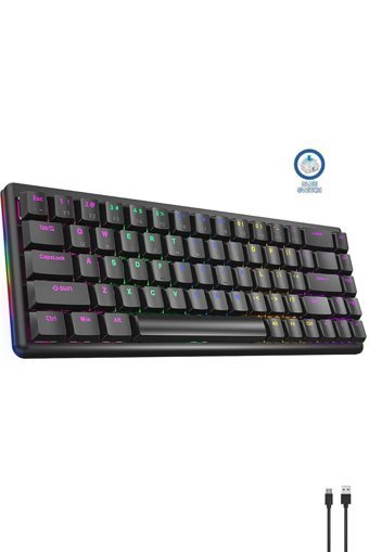 Rampage Low Profile Türkçe Q Kablolu Siyah Mekanik Gaming Klavye
