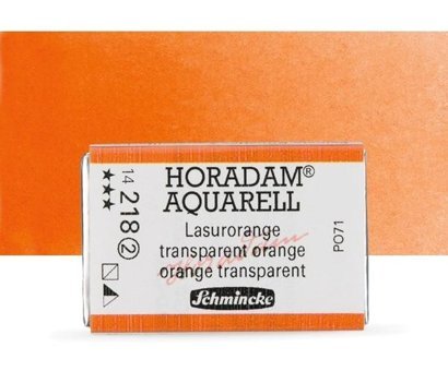 Schmincke Horadam Aquarell Tam Tablet Translucent Orang Sulu Boya