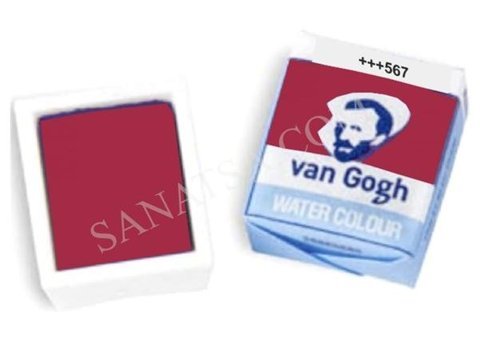 Talens Van Gogh 12 Tablet 567 Permanent Red Violet Sulu Boya