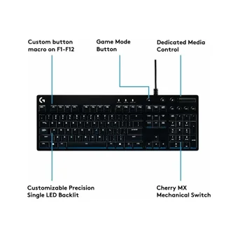 Logitech G610 Türkçe Q Kablolu Siyah Mekanik Gaming Klavye