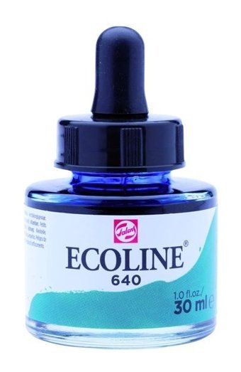Talens Ecoline 640 Bluish Green Sulu Boya