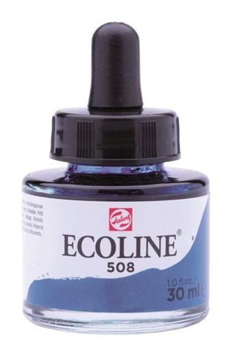 Talens Ecoline 30 ml Prussian Blue 508 Sulu Boya