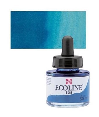 Talens Ecoline 30 ml Prussian Blue 508 Sulu Boya
