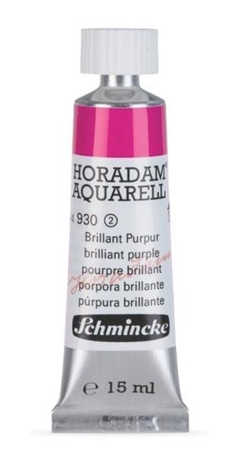 Schmincke Horadam Tüp Brillant Purple 15 ml Sulu Boya