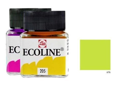Talens Ecoline 30 ml Grass Green 676 Sulu Boya