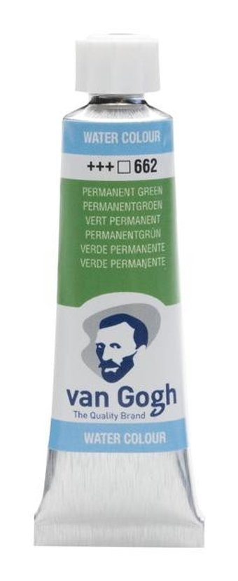 Van Gogh Tüp 662 Permanent Green 10 ml Sulu Boya