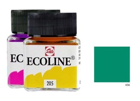 Talens Ecoline 30 ml Forest Green 656 Sulu Boya