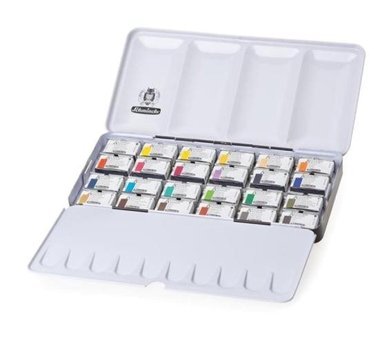 Schmincke Akademik Tablet 24 Renk Sulu Boya