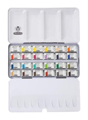 Schmincke Akademik Tablet 24 Renk Sulu Boya