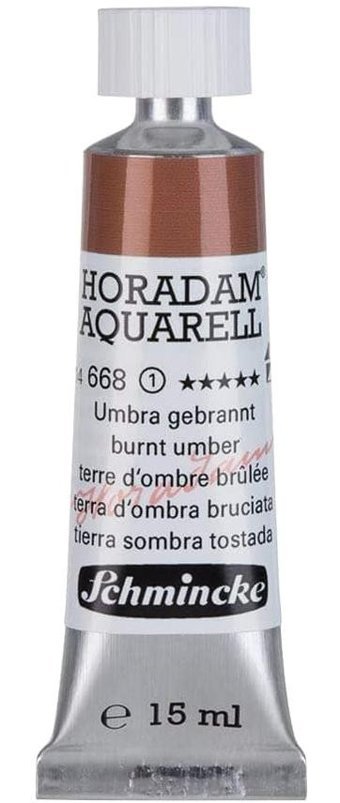 Schmincke Horadam Tüp Burnt Umber 15 ml Sulu Boya