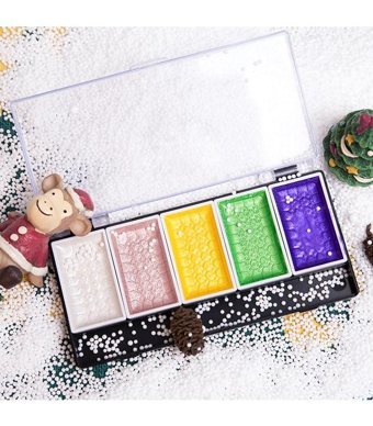 Artzone Metalik 5 Renk Gem Colors Sulu Boya
