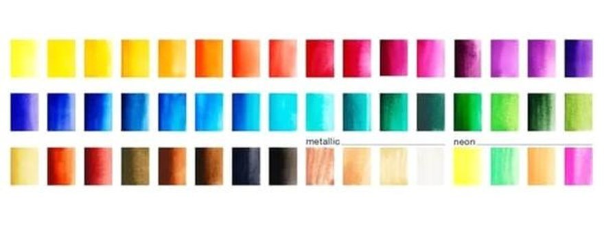 FaberCastell Creative Watercolor Tablet 48 Renk Sulu Boya