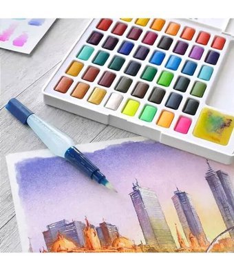 FaberCastell Creative Watercolor Tablet 48 Renk Sulu Boya