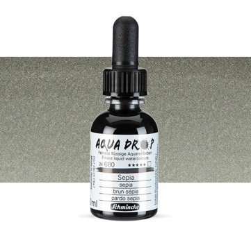 Schmincke Aqua Drop 30 ml Sepia 680 Sulu Boya