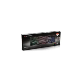 Rampage Titan K9 Türkçe Q Kablolu Siyah Normal Gaming Klavye