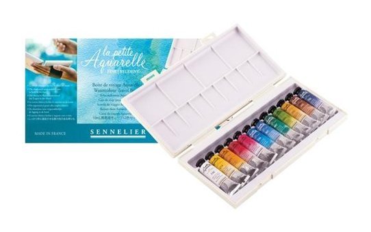 Sennelier Aquarelle 12 Renk Tüp 12x10 ml Sulu Boya