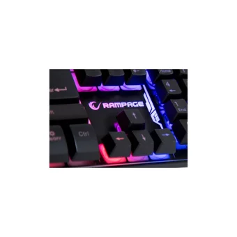 Rampage Titan K9 Türkçe Q Kablolu Siyah Normal Gaming Klavye