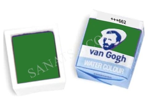 Talens Van Gogh 12 Tablet 662 Permanent Green Sulu Boya