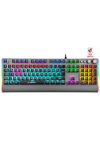 Rampage KB-R210 Türkçe Q Kablolu Siyah Mekanik Gaming Klavye