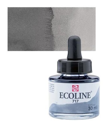 Talens Ecoline 30 ml Cold Grey 717 Sulu Boya