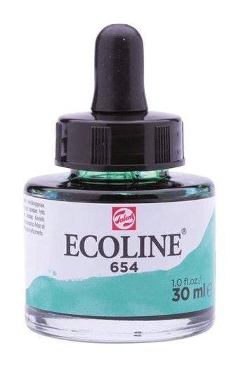 Talens Ecoline 30 ml Fir Green 654 Sulu Boya
